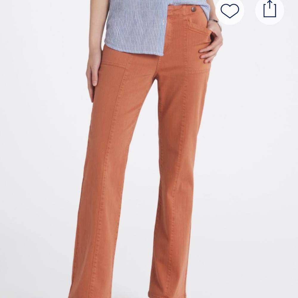 Women's Orange Jeans Mason $Bell Stich fix - Picture 3 of 6